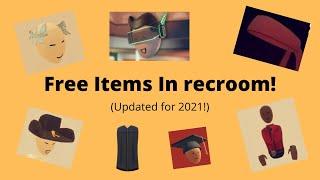 How to get free Items in Recroom! (2021 Visor Outdated)