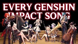 A Compilation of Genshin Impact Characters Singing