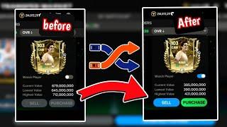 Here's how to sell untradeable players in FC Mobile 25