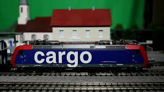 HO Scale. ROCO re 482 SBB cargo. Модели железных дорог.