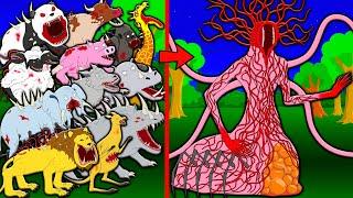 ZOOCHOSIS MUTANTS BECAME PARASITE QUEEN! ORIGIN STORY PARASITE MOTHER QUEEN Cartoon Animation