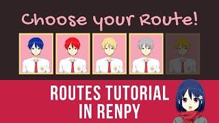 RenPy Tutorial for Persistence | Creating Routes in Visual Novels