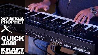 Sequential Prophet X Synthesizer - Quick Jam