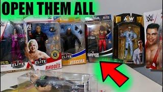 MASSIVE WWE ACTION FIGURE UNBOXING