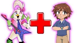 GLAMROCK CHIKA + GREDORY = ??? FNAF ANIMATION PART 1