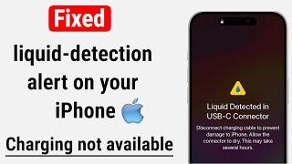 Liquid Detected in USB-C Connector on iPhone: How to Fix