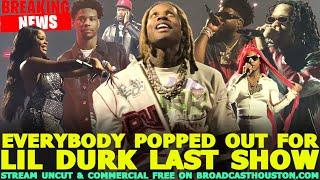 LIL DURK Brings LIL BABY, SEXYY RED, NARDO WICK, BOSSMAN DLOW, JT, HUNXHO, OTF @ Lil Durk B-Day 2024