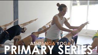 Ashtanga Yoga Led Primary Series with Kino --  Virabhadrasana B, Warrior Two, OmStars Class Sample