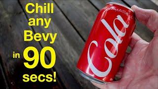 Fastest Way to ● Chill A Beverage ( this actually works ! )