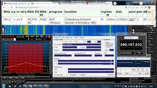 FM DX Es - 040624 0703UTC - 99.2 RCF (F) Châtellerault/Saint-Genest-d'Ambière (86) 1kW! 1135km