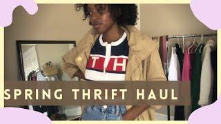 SPRING THRIFT HAUL| spring outfit ideas