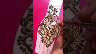 Beautiful Stylish Name Henna Design #shorts #short #youtubeshorts #ytshorts #subscribe #mehandi