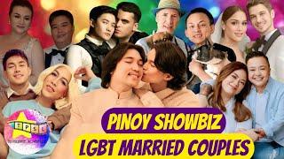 Pinoy Showbiz LGBT Married Couples
