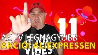 A legolcsóbb 11 óra idén a csatornán: AliExpress 11.11 (2024) - Beszéljünk órákról