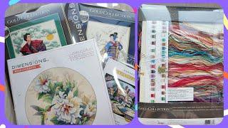 Ура, перевыпуск Dimensions приехал #вышивкакрестиком #crossstitch #dimensions