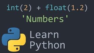 Numbers and Arithmetic Python 3 Programming Tutorial