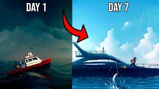 SURVIVING 1 WEEK IN A HIDDEN BOAT BASE! - DayZ