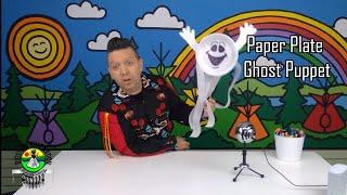 007 INDIGENOUS ART ADVENTURES with Lance Cardinal - SCHOOL SERIES (Grade K5-2) PAPER PLATE GHOST