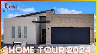 New homes for sale in Santa Teresa NM 2024 I Wheeler A plan by RISE Homes