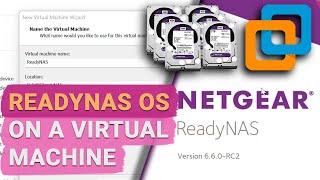 How to Install ReadyNAS OS on a VMware Virtual Machine