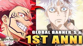 SUKUNA IS COMING?! 1st ANNIVERSARY & GLOBAL MUST SUMMON BANNERS!!! (Jujutsu Kaisen Phantom Parade)