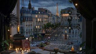 Paris Evening Ambience - Rain and Distant Thunder Sounds for Focus, Study and Relaxation