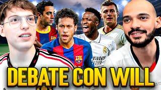 DEBATE CON WILL EN MI CASA - ¿MODRIC o INIESTA? ¿XAVI o KROOS? ¿VINI o NEYMAR? (2024)