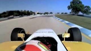 Victor Garcia. Testing at Sebring w/ Team Moore Racing, Indy Lights
