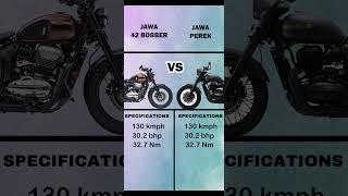 Jawa 42 Bobber VS Jawa Perak | #youtube #youtubeshorts #viral