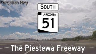 AZ 51 South - The Piestewa Freeway - Through Phoenix (Entire Route)