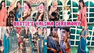 Bestie's Reception Day|Hyderabadi valima|outfit-Fun-Dinner