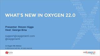 Webinar: What's New in Oxygen 22.0