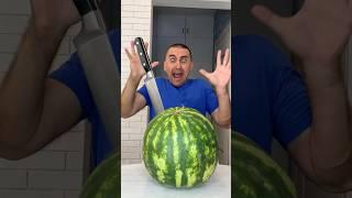 He wanted to eat the Watermelon, but it turned out to be alive