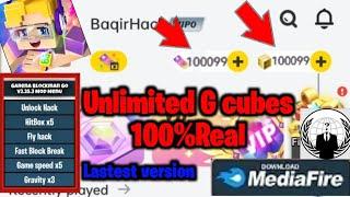 Blockman go unlimited G cubes hack.[No Clickbait]100% real(Baqir BG) G cube Mod Menu By Baqir BG.