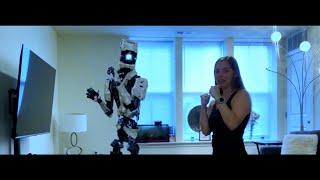 Actress Brandi Mosko Trains Robot To Fight