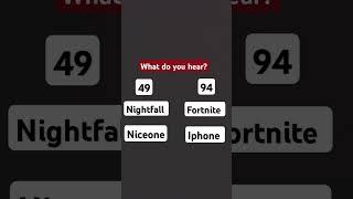 what do you hear?