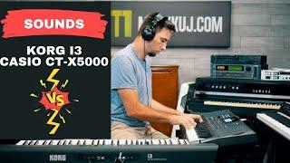 Casio CT X5000 VS KORG i3 sounds