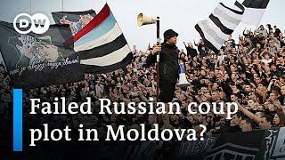 Moldova claims foreign saboteurs disguised as football fans planned to stage a coup | DW News