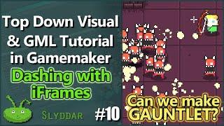 Top Down Tutorial in Gamemaker #10 Dashing with iFrames