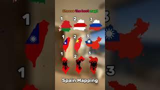Choose the best map! #geography #history #mapping #belarus #taiwan #albania #russia