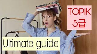 How I passed TOPIK 5급 in 2 months\ self study tips