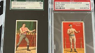 1888 N162 Goodwin Champions Cards - Part 10 Boxers Sullivan Dempsey Pugilists