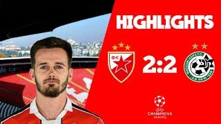 Kv. za Ligu Šampiona | FK Crvena zvezda - Maccabi Haifa F.C. 2:2 | Highlights