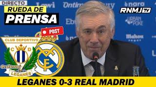 RUEDA DE PRENSA ANCELOTTI post Leganés 0-3 Real Madrid (24/11/2024)