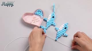 Happy makers Bead Pets，dolphin making process reference video