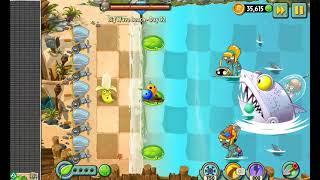 Plants vs Zombies 2 Big Wave Beach - Day 32 Final