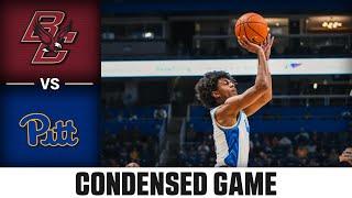 Boston College vs. Pitt Condensed Game | 2024-25 ACC Men's Basketball