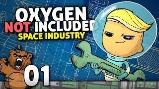 Rumo à indústria espacial | Oxygen Not Included #01 - Gameplay Português PT-BR