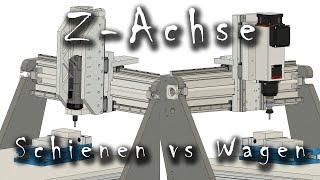 Z Achse - fahrende Wagen vs fahrende Schienen