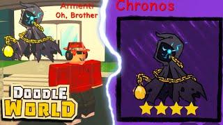 I Got CHRONOS Legendary In Doodle World! (Roblox)